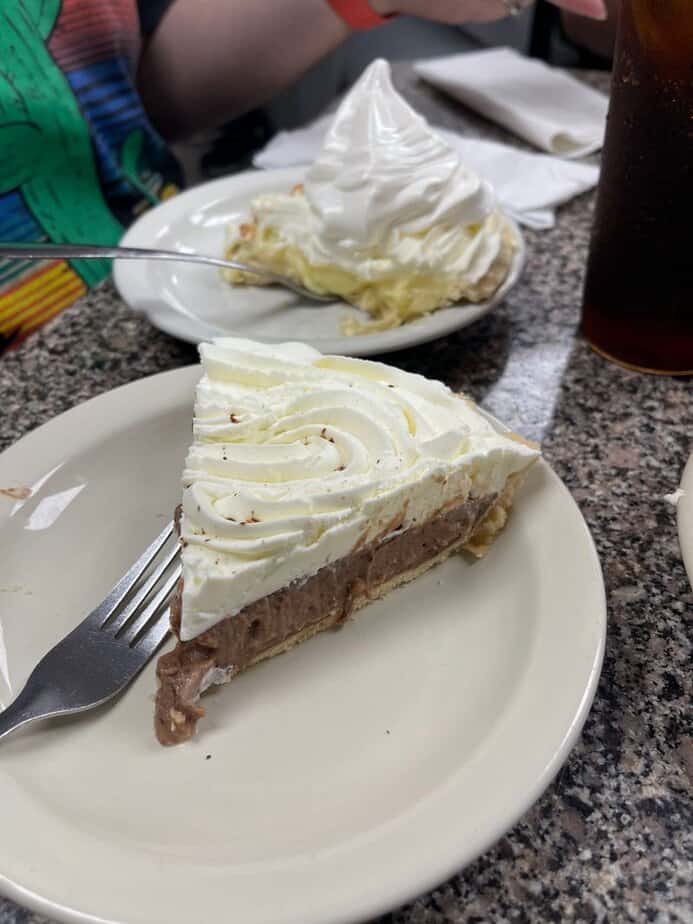America’s Best Homemade Pies Come From a Tiny Diner in Texas Chocolate Cream Pie