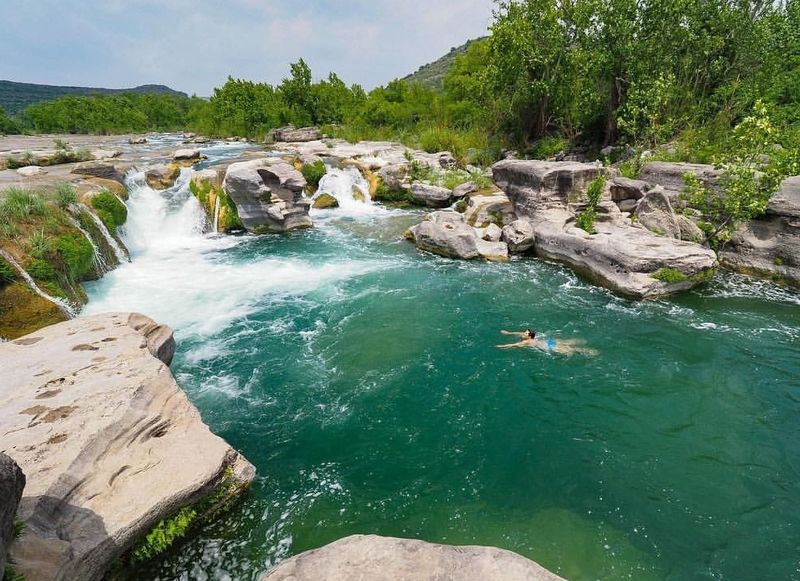 Trail To The River Gate And Springs