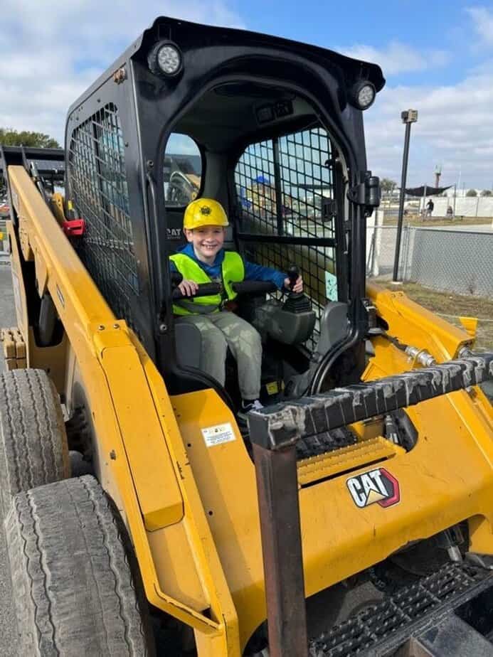 Ever Wanted To Drive A Bulldozer? This Texas Park Lets You Do That Skid Steer Push and Pile