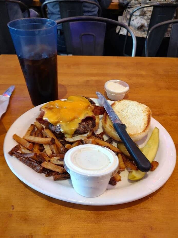 The Bacon Fat Boy Burger