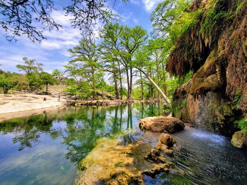 Take This Unforgettable Road Trip to Experience Texas’ 10 Most Impressive Caves and Waterfalls Krause Springs (Spicewood)