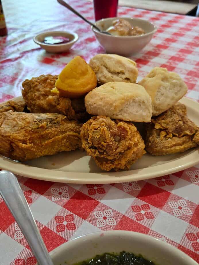 The Pickett House Might Be the Ultimate Fried Chicken Paradise in Texas Biscuits, Cornbread, And Local Honey