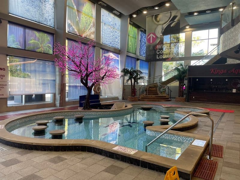 Pool Deck And What Remains Of The Waterpark