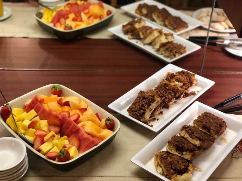 Complimentary Cooked Breakfast and Evening Wine