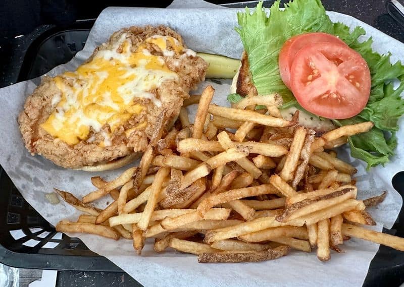 Chicken Fried Steak Brunch Plate