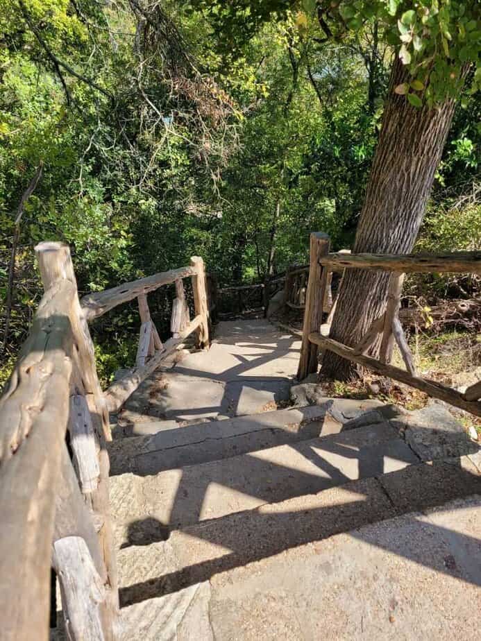 Safety First: Knees, Rails, and Descent