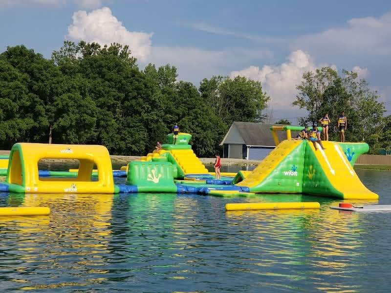 Giant Floating Obstacle Course
