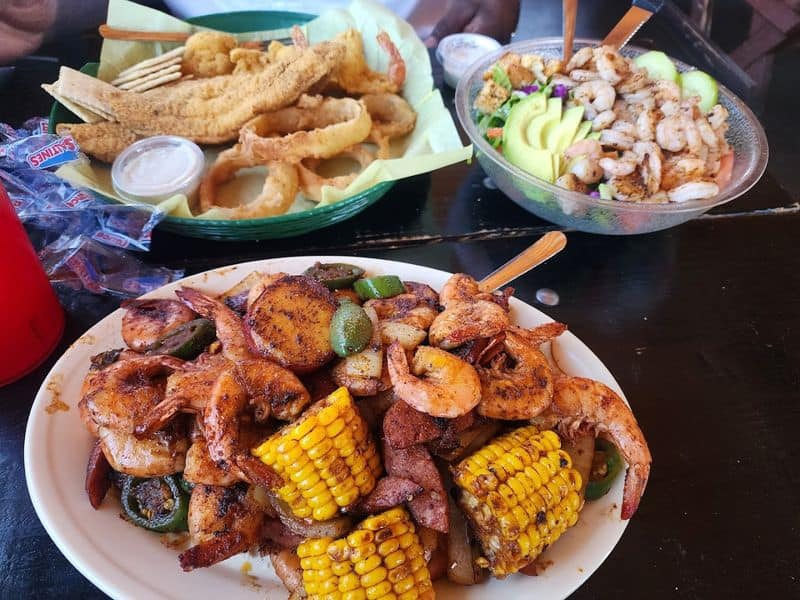 Shrimp, Oysters, and the Sampler Platter