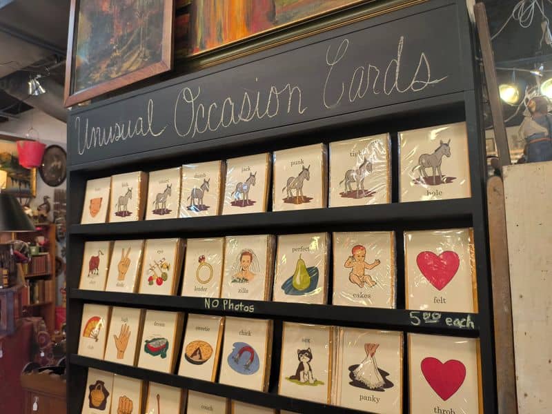 Ephemera Drawers: Paper, Postcards, and Stories