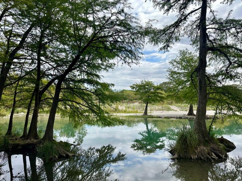 Frio River Stroll and Cypress Reflections