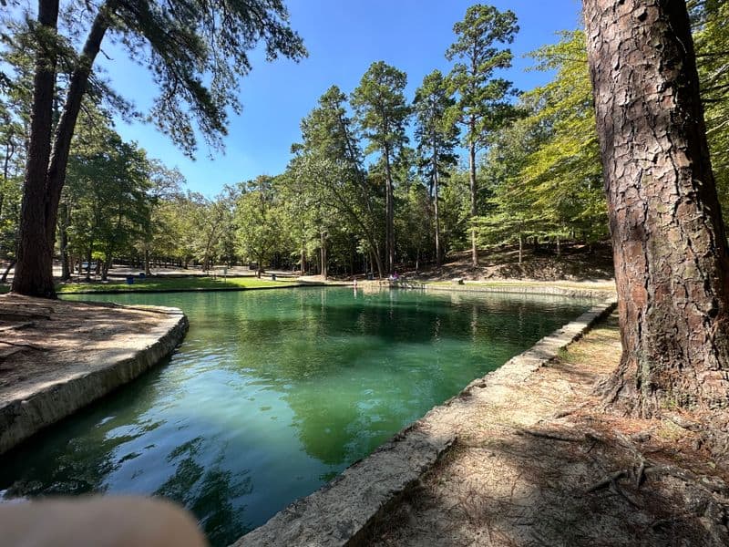 Crystal Clear Spring and White Sand Bottom