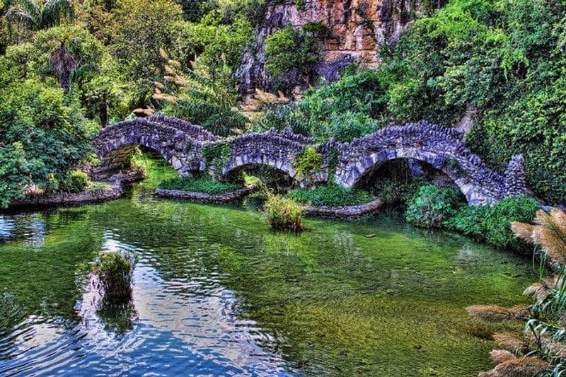 Stone Arch Entrance And First Look