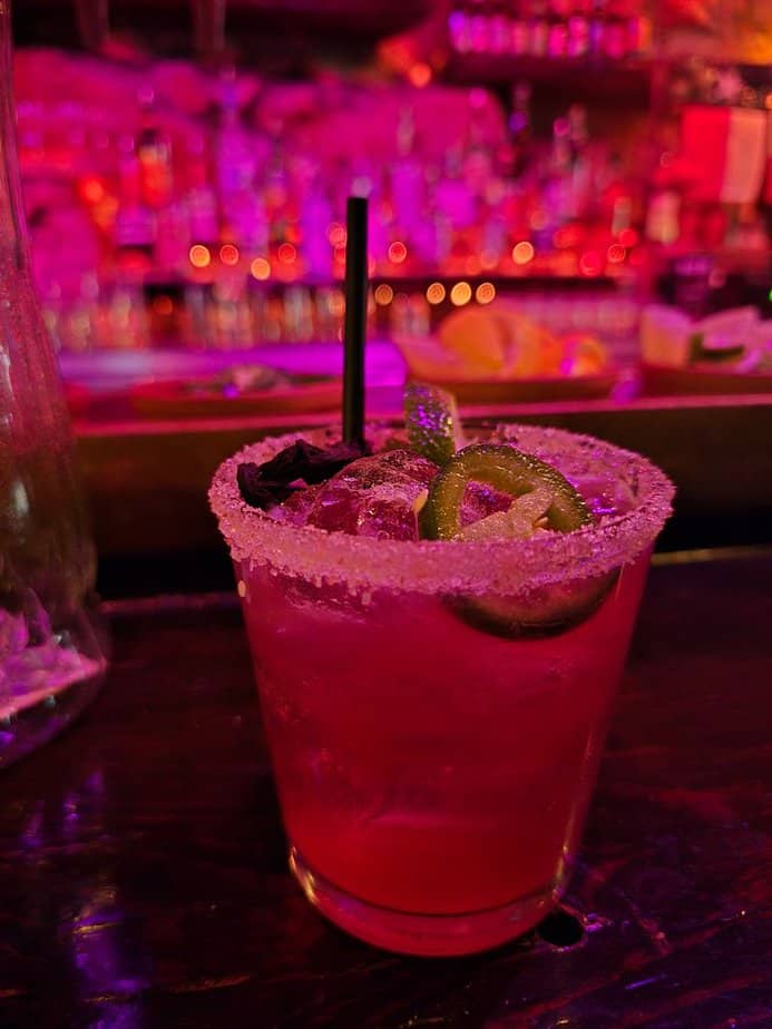 Bar Program and Pickle Margarita