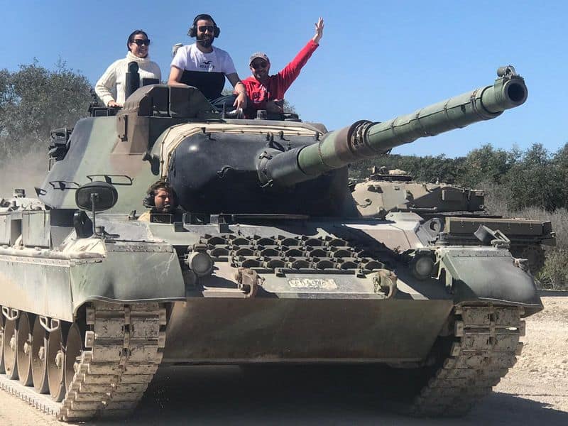 Crush A Car With A Tank