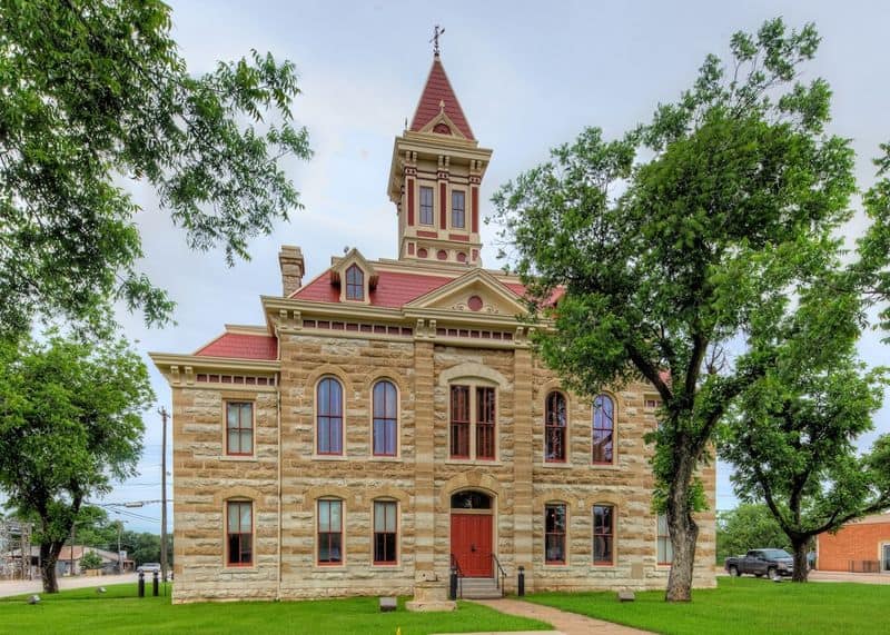 Historic Throckmorton Courthouse Square