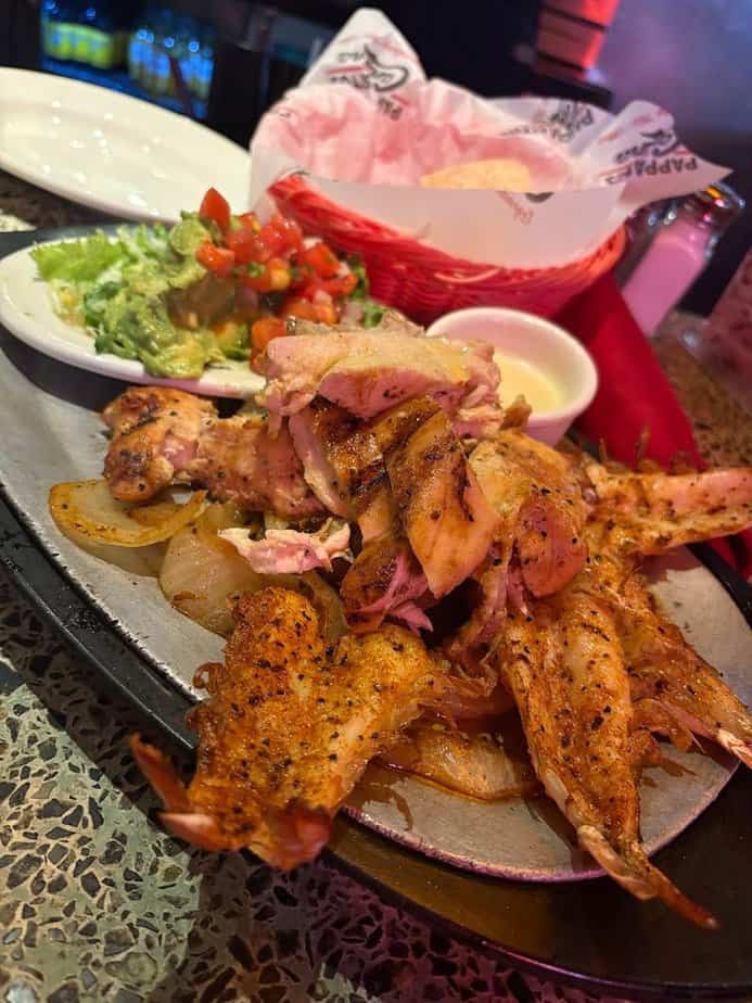 Shrimp Brochette Fajitas