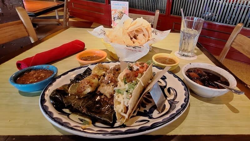 Warm Flour Tortillas From The Press