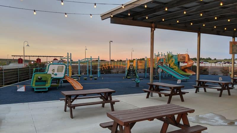 Playground Moments Before the Show