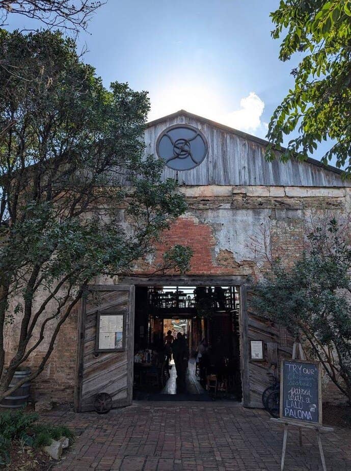 You Can Eat Inside An Abandoned 1800s Cotton Gin In Texas Hill Country Historic Cotton Gin Setting