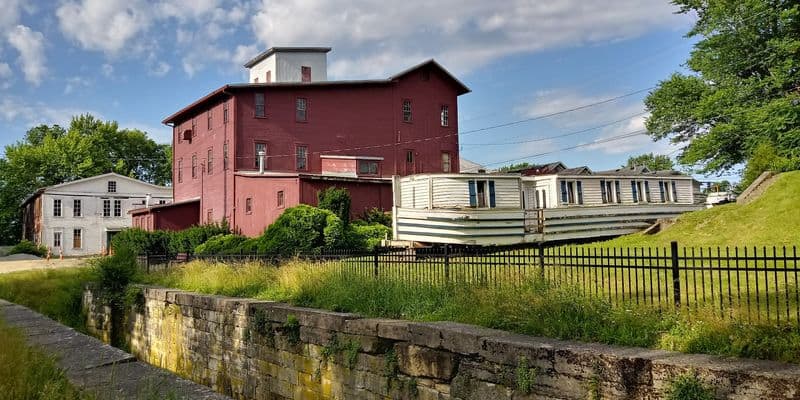 Canal Lock Park and Miami Erie Canal History