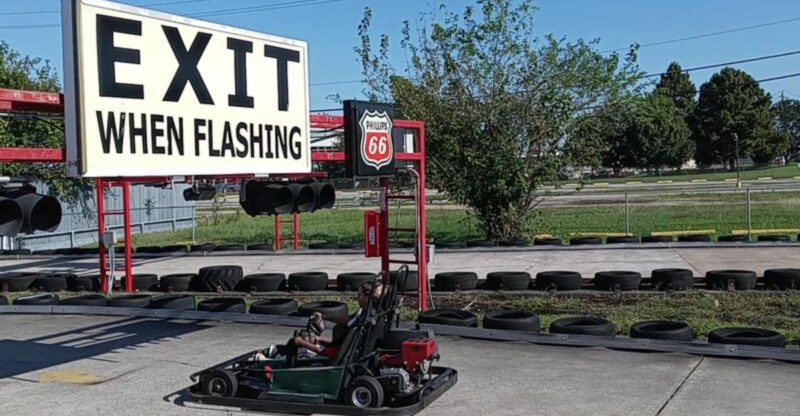 Houston’s Wild Indoor Track Is Built For Racing, Gaming, And ’90s Nostalgia