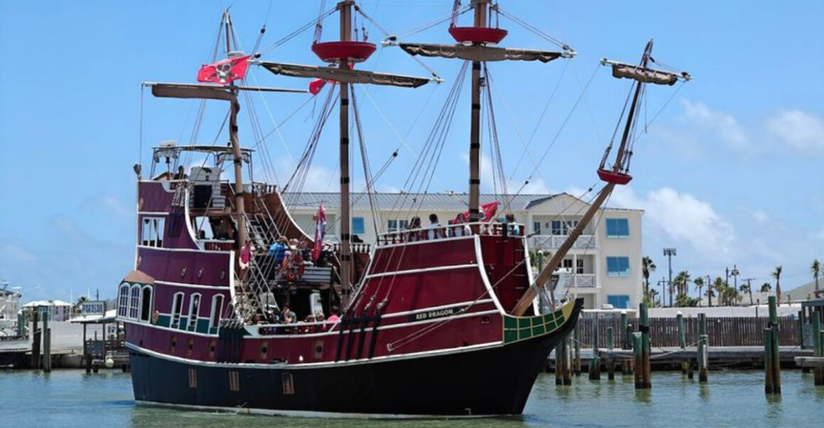 set sail on this texas pirate cruise that feels like a real swashbuckling adventure