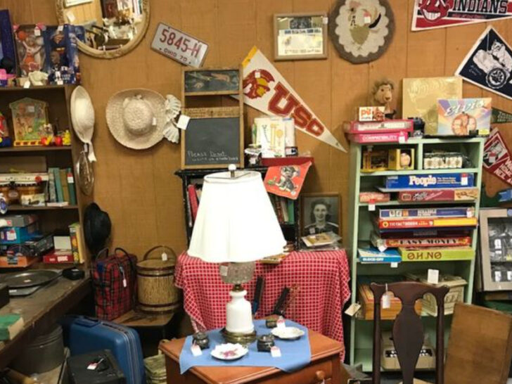 The Massive Antique Store In Ohio Where You Can Fill A Whole Cart For $35
