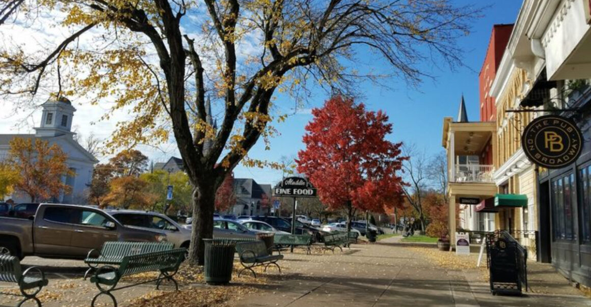 the postcard perfect town in ohio thats straight out of a hallmark movie