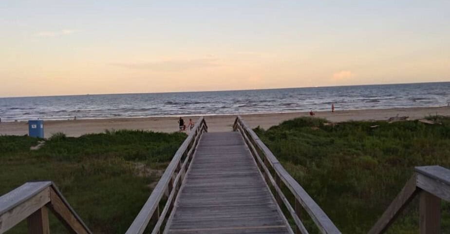 the quiet texas coastal village texans try to keep to themselves