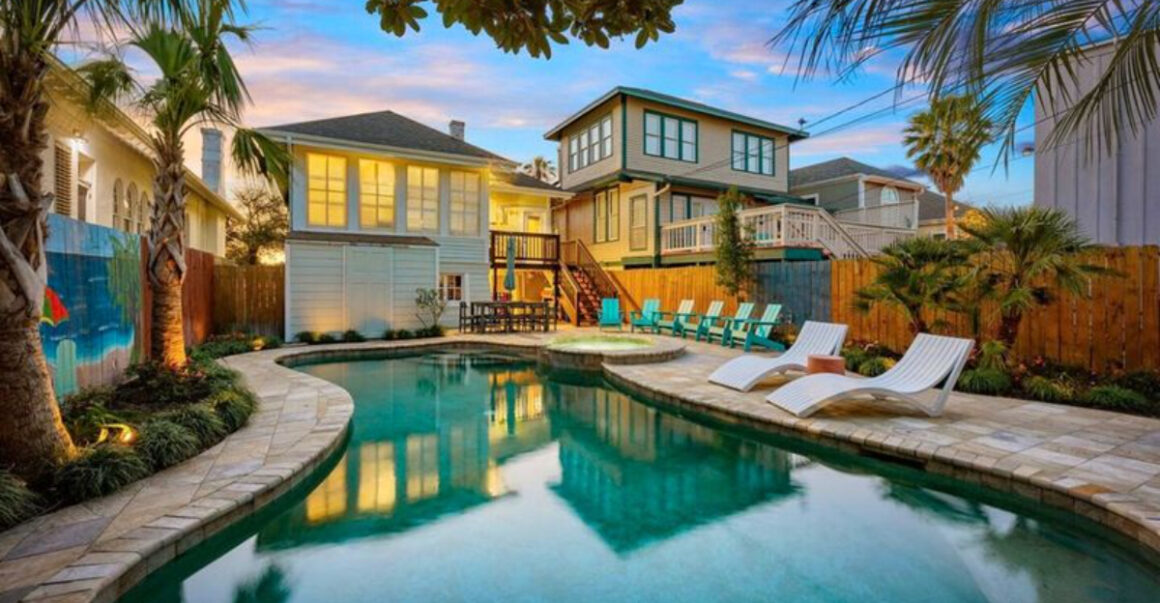 these 8 galveston airbnbs deliver the ultimate coastal cowboy vibe