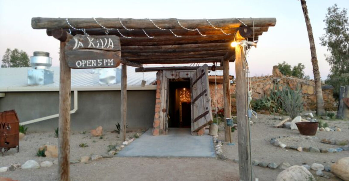 this texas cave restaurant looks like something from another era