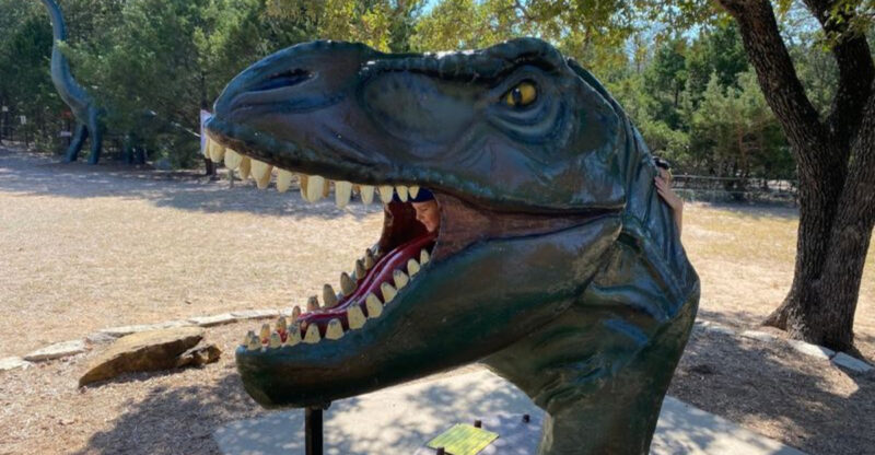 This Texas Dinosaur Park Might Be the Most Fun Family Stop in the State