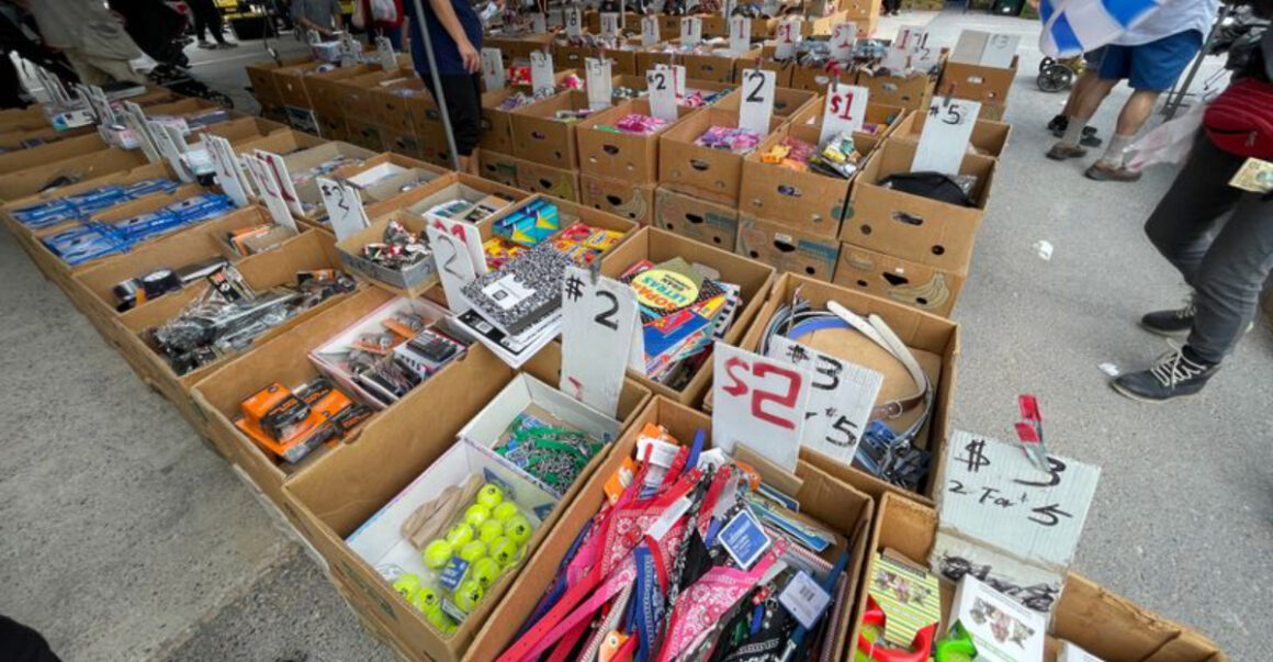 this texas flea market proves you dont need big money for big finds