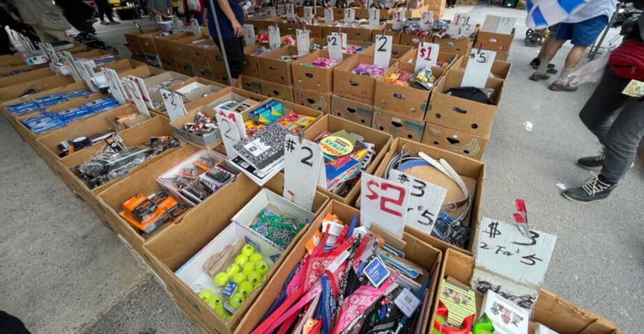 this texas flea market proves you dont need big money for big finds