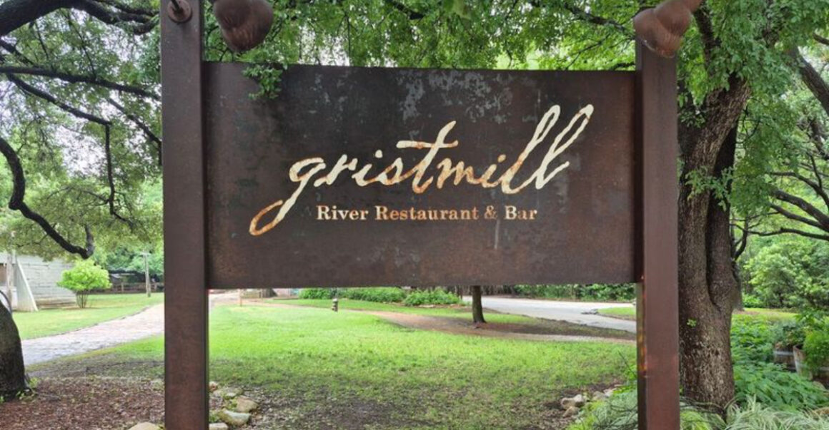 you can eat inside an abandoned 1800s cotton gin in texas hill country