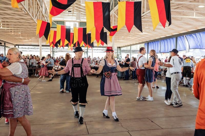 Fredericksburg (during Oktoberfest)