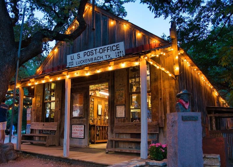 Explore historic Luckenbach