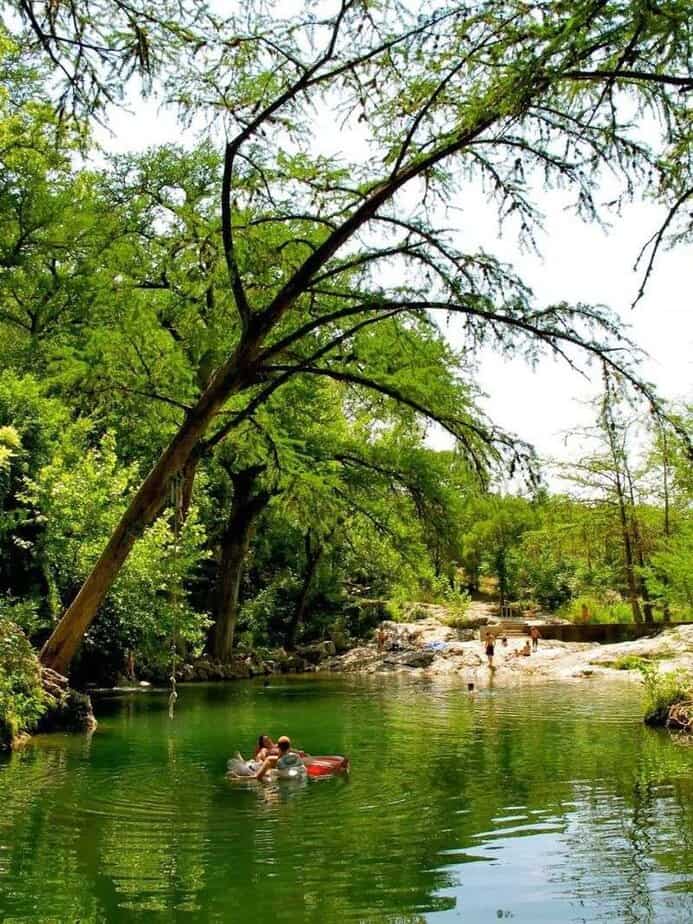 Swim in natural springs and swimming holes