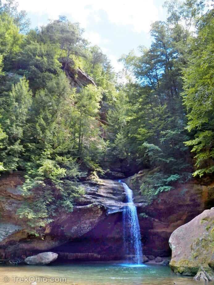 Lower Falls at Old Man’s Cave, Logan, Ohio