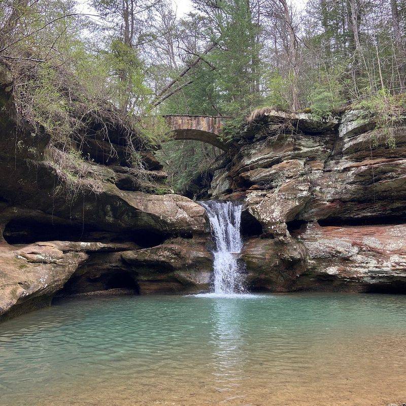 Middle Falls at Old Man’s Cave, Logan, Ohio