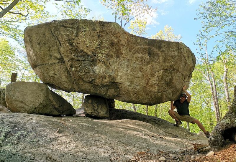 Pyramid Mountain: Tripod Rock (Montville)