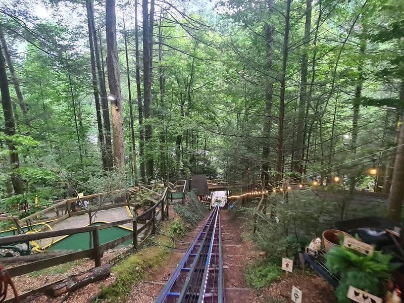 This Unusual Mini Golf Course in Tennessee Starts With a Ride 300 Feet Up 6 Why Hillbilly Golf Has Been a Gatlinburg Favorite for Years