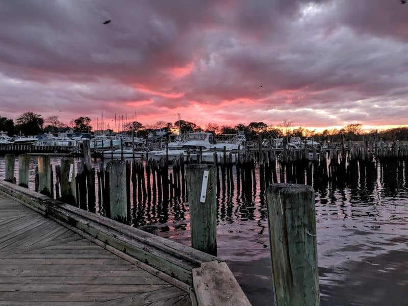 What makes this waterfront spot feel like old New Jersey