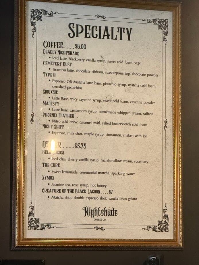 What to order first from the signature drink menu