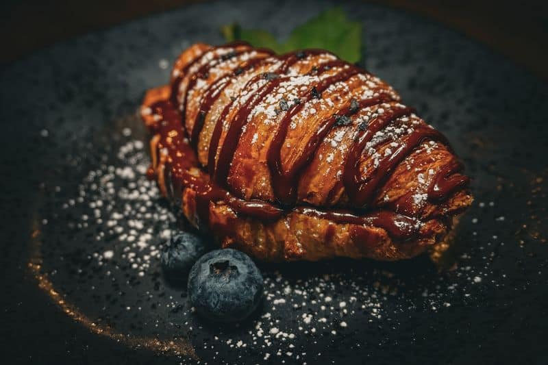 Pastries and sand witches that are as fun as the vibe