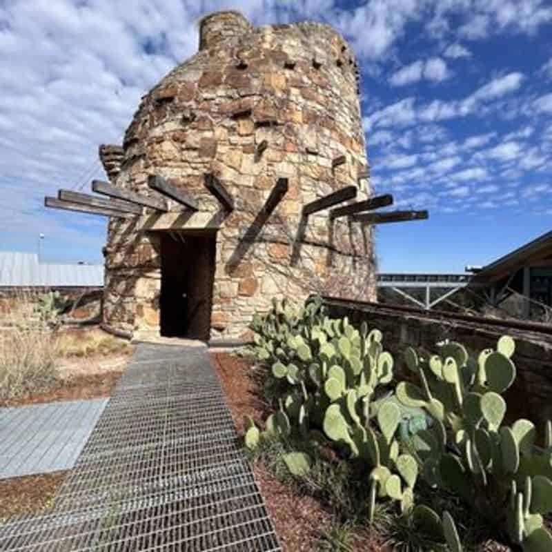 Observation Tower and Courtyards
