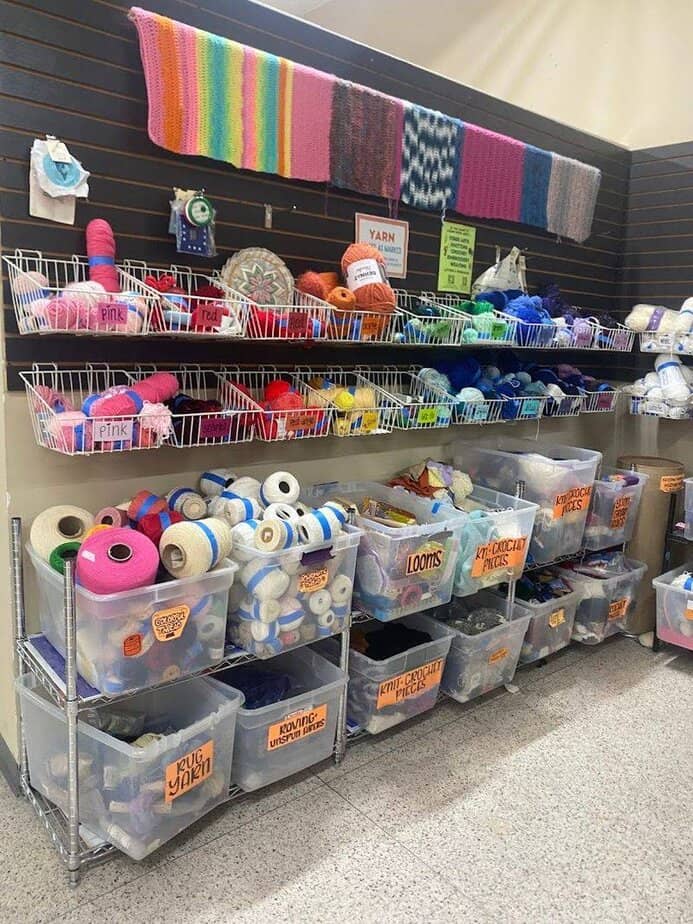 Fabric, Yarn, And Notions Corner