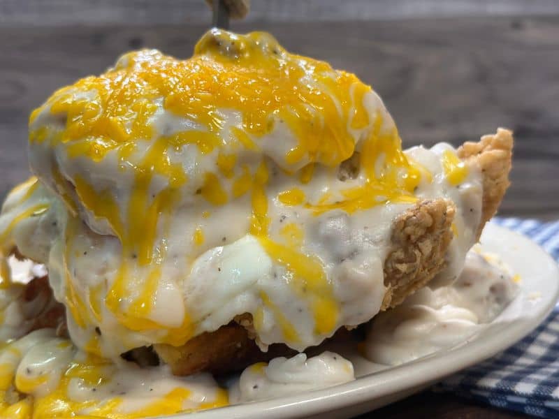 Homemade Biscuits and Sausage Gravy