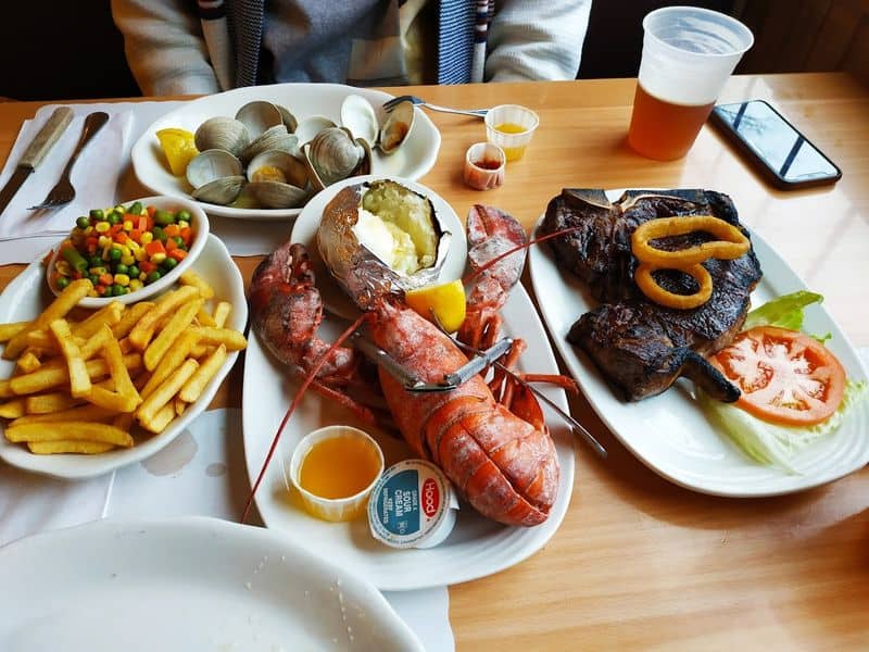 The Massive Steak and Seafood Plates That Keep People Coming Back
