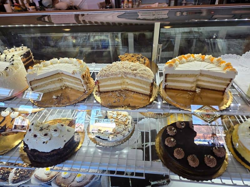 Save room for the bakery case because dessert is part of the experience